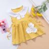 Buy cheap Toddler Children Breathable Long Knee Length Casual Summer Dresses Sleeveless from wholesalers