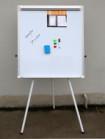 Buy cheap Triangle Magnetic Whiteboard Flip Chart Easel 24x36 Long Working Life from wholesalers
