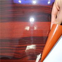 Buy cheap High Glossy Self Sticking Plastic Film Wood Effect Film 0.08mm-0.15mm product