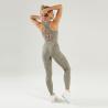 Buy cheap Camo Printed Women Two Piece Workout Outfits Nake Feeling from wholesalers