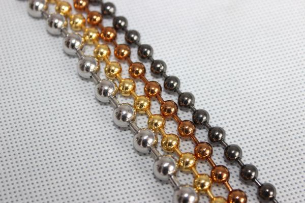 Buy cheap Hanging Ball Chain Beaded Wire Mesh Curtain Shimmer Metal Area Separators from wholesalers