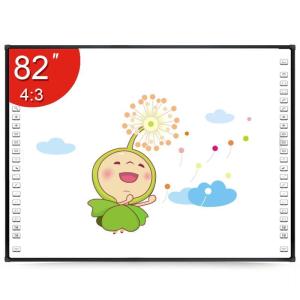 China 82'' Digital Whiteboard For Classroom , BSMI Smart Interactive Display on sale