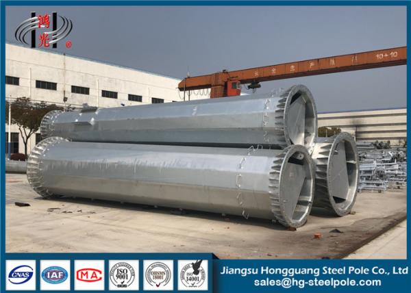 Buy cheap Galvanized Electric Steel Tubular Towers Power Transmission Line 10KV - 500KV from wholesalers