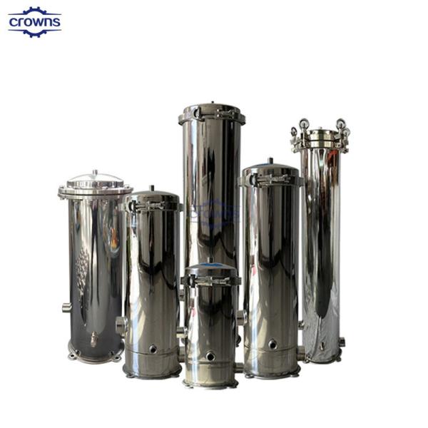 Buy cheap Stainless Steel Filter Housing Ss 304 Water Filter Housing Cartridge Filter Housing For Water Treatment System from wholesalers