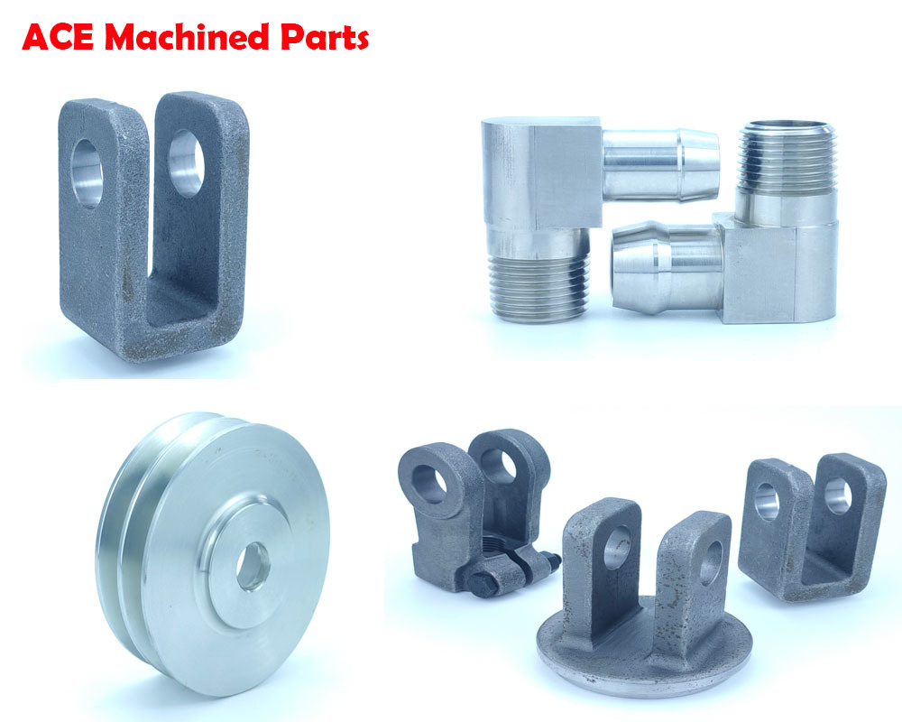 Aluminum OEM Precision CNC Machining Male Connector
