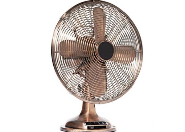 Buy cheap Electric Desk Fan oil-rubbed bronze Three Speeds 30 watt motor 50Hz from wholesalers