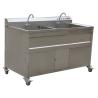 Buy cheap SS304 Food Processing Machinery Double Tank Veg Washing Machine from wholesalers