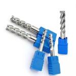 2/4/6 Flute Solid Carbide End Mills High Precision CNC End Mill Bits For