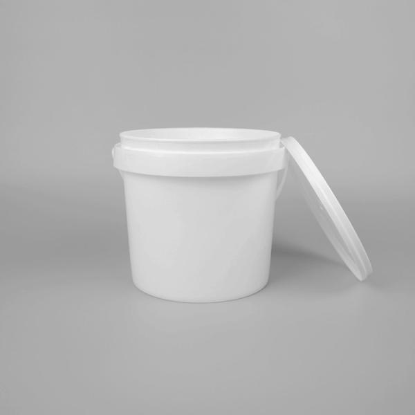 Buy cheap 15*13.5*14cm Stackable Plastic Beach Buckets 2L Plastic Bucket With Lid from wholesalers