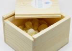 Handmade Customized Wooden Crate Storage Box , Natural Pine Wooden Crate Box