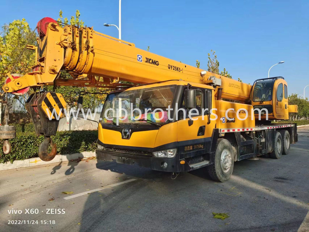 Hoist Crane 2019 Xg 25ton Used Truck Crane for Sale