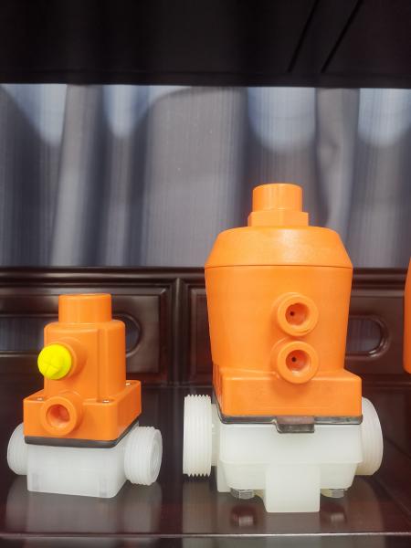 Buy cheap Anticorrosive Plastic Diaphragm Valve For Flow Control UV Resistant from wholesalers