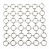 Buy cheap Gold Ring Mesh Decorative Metal Screen As Curtain Wall And Room Divider from wholesalers