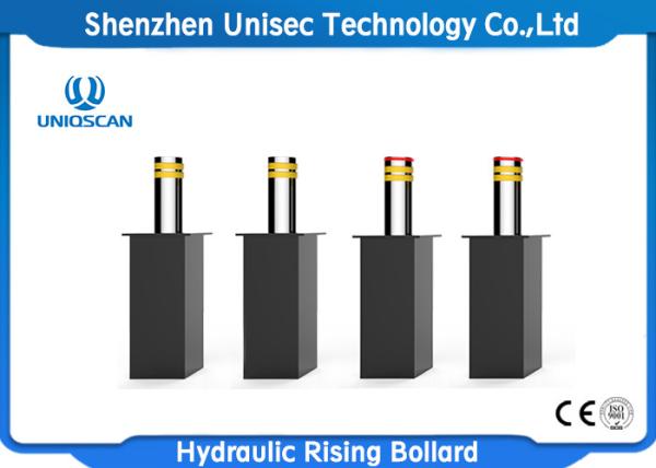 Buy cheap Heavy Duty Traffic Control Automatic Rising Bollards Hydraulic Bollards For Security from wholesalers