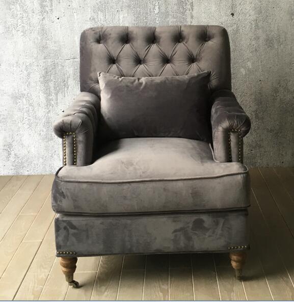 french style leisure wooden fabric sofa,lounge chair,casual chair,antique chair