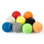 Black Grey Indestructible Tennis Ball Dog 2.5" Durable Tennis Balls For Dogs
