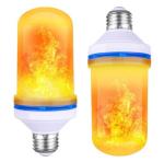5w E26 E27 Flame Shaped Light Bulbs Tri - Mode Ac 85 - 265v 20000 Hrs Lifespan