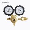 Buy cheap Brass Nitrogen Regulator 0-600PSI CGA580 Inlet Connection Gas Pressure Gauge for HVAC Purging from wholesalers