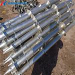 Directly Buried Helix Ground Anchors Galvanized Photovoltaic Bracket Helix Screw
