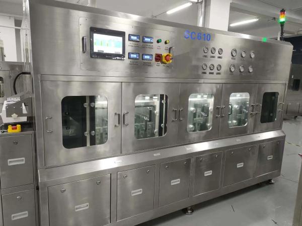 Buy cheap 150cm / min Online Cleaning Tank With 304 Stainless Steel Material Capacity 100L from wholesalers