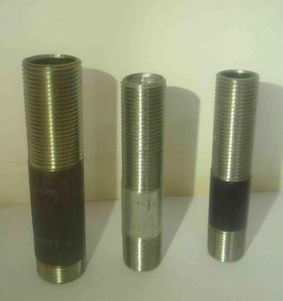Buy cheap galvanized long screwed steel pipe nipples with Russian standard from wholesalers