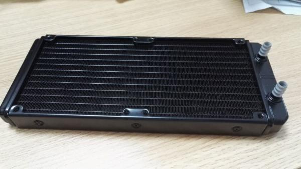 Buy cheap 240mm aluminium radiator for computer watercooling from wholesalers