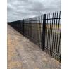 Buy cheap 6ft x 8ft Wrought Iron Garden Fence Ornamental Iron Fence Steel Fence from wholesalers