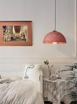 Nordic Simple Wabi-Sabi Style Led Droplights Living Room Bedroom Dome Pendant