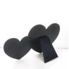 Buy cheap Double Heart Dye Sublimation Blanks Custom Photo Panel Frame from wholesalers