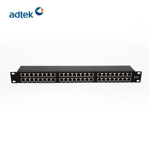 Buy cheap 24 Ports 48 Ports Copper Patch Panel Cat6 Slim Mini Old Type from wholesalers