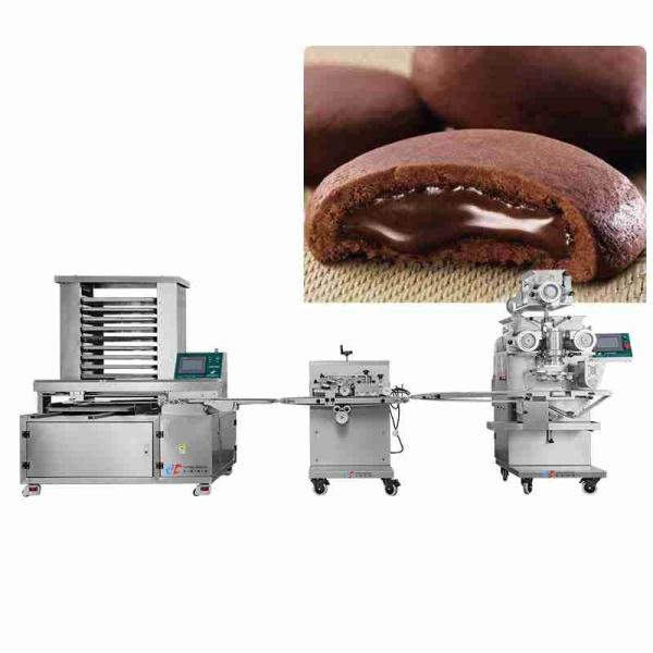 Buy cheap PLC 4.5Kw Double Color Cookie Machine Industrial Cookie Maker from wholesalers