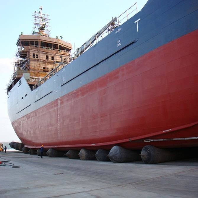 ISO Ship Launching Airbags CCS BV Natural Rubber
