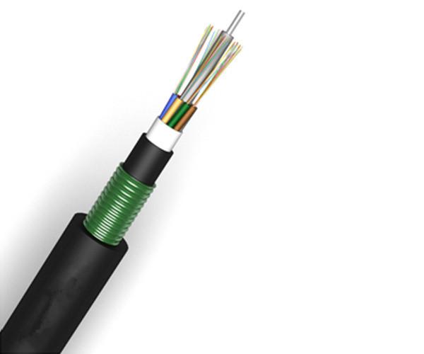 Buy cheap 144 Strand Armored Fiber Optic Cable Aluminum Tape Waterproof from wholesalers