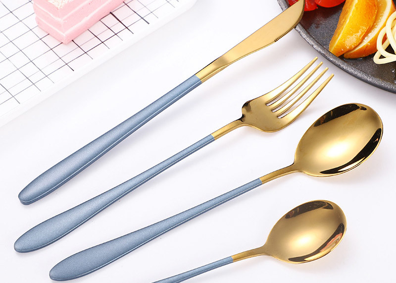 Nordic Western Kitchen Household Items 304 Stainless Steel Cutlery