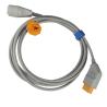 Buy cheap Nihon Kohden IBP Cable 14 Pin To Edwards 12 Months Warranty Gray / White Color from wholesalers