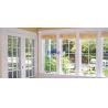 Buy cheap German Style Timber Doors And Windows , 68mm Frame Wood Casement Windows Good heat insulation from wholesalers