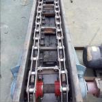 Carbon Steel Forage Screw Feeder Conveyor For Food Beverage Processing Plant