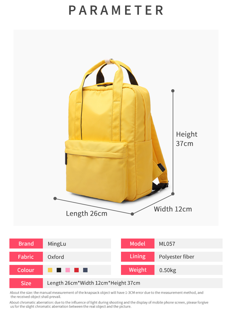 Factory wholesale custom logo women fashion waterproof teenagers kids backpack school bag
