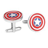 Buy cheap High quality promotional soft enamel fashion custom men metal cuff links product