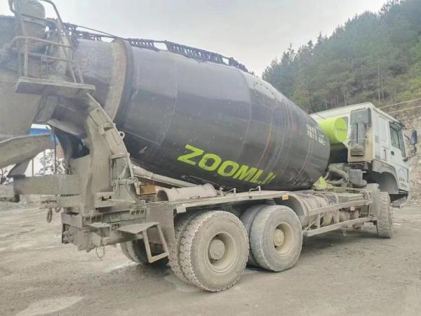 Buy cheap Zoomlion 12cbm Used Hydraulic Concrete Mixer Trucks for Concrete Mixing Plant from wholesalers