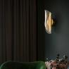 Buy cheap Nordic Gold Acrylic LED Wall lamp bedroom bedside aisle post modern wall lighting (WH-OR-117) from wholesalers