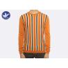 Buy cheap Vertical Stripe Mens Crew Neck Sweater , Thermal Men's Cotton Cable Knit Sweater from wholesalers