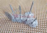 Adhesive Round Base Insulation Hangers Galvanized Steel
