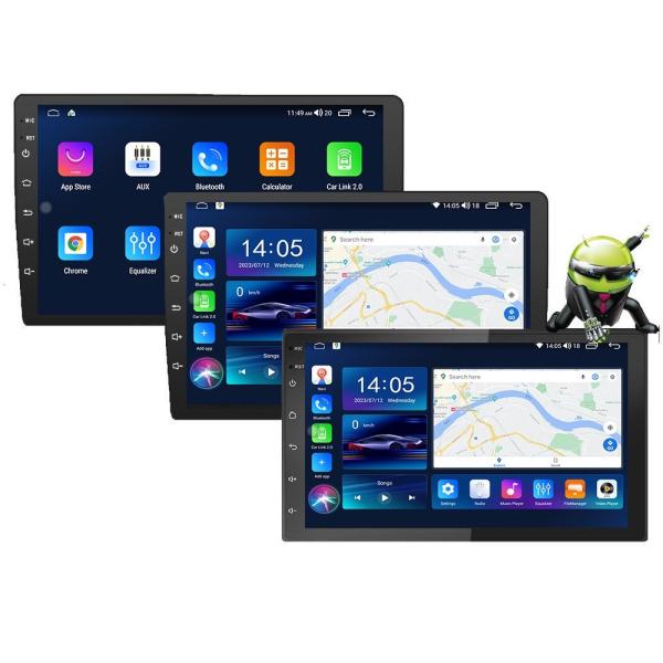 Buy cheap 8 * CortexTM A55 1.6GHZ CPU 10.1inch 2 Din Car Radio for Universal Car Fitment and 4 64G Storage Android Autoradio from wholesalers