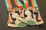 Shiny Brass Die Cast Mold Math Medals Awards With 2 Eyes Medaille Bespoke Type