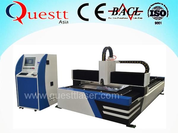 Buy cheap 1000w Fiber Laser Cutting Machine For Metal Exchange Worktable from wholesalers