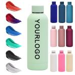 Touch Rubber Paint Double Wall Vacuum Flask Tumbler 500ml Stainless Steel Water