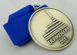 Ulriken OPP 2013 Blue Ribbon Medals Die Cast , Antique Brass Plated Medal