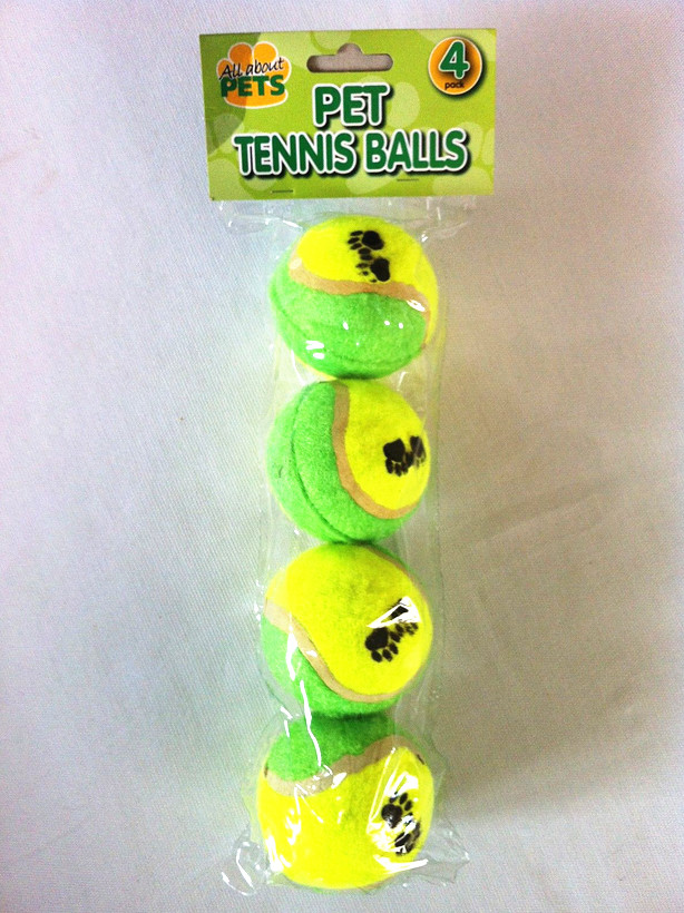 pet tennis balls