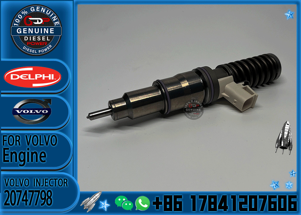 Diesel Injection System Parts Diesel Fuel Injector 20702362 20714369 20747798 20847327 For Volvo